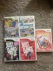Nintendo Wii Game Lot Just Dance Sports VERY GOOD Condition TESTED