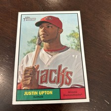 2010 Topps Heritage - Justin Upton #82