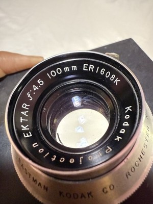 Kodak Ektar Projection Lens f4.5 100mm | eBay