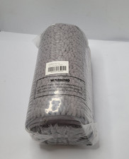 Muddy Mat Anti-Mud Rag Rug Mat Gray 24x60 Machine Washable Non Slip Absorbent