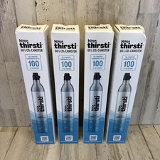 NINJA Thirsti 60L CO&sup2; SODA SENSE Canister 12oz New Sealed Lot Of 4 Bottle