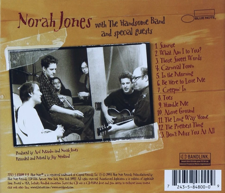 Norah Jones Feels Like Home (CD) (US IMPORT) - Bild 3 von 3