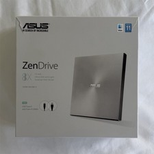 ASUS SDRW-08U9M-U/SIL 13mm External DVD Writer, Compatible with USB 2.0 Type-C