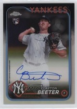 2024 Topps Chrome Update Refractor 133/499 Clayton Beeter #RA-CBE Auto 1f5h