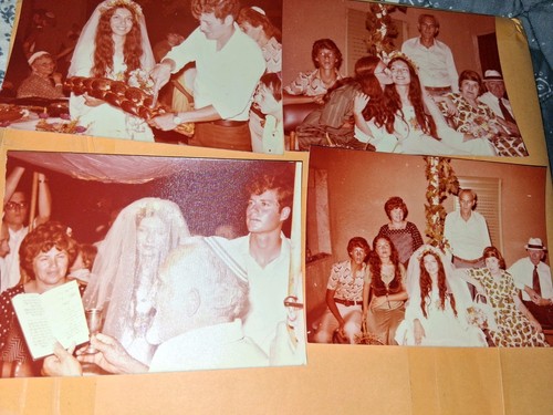 JEWISH WEDDING PHOTOGRAPH'S from Europe & Israel  REAL PHOTO JUDAICA