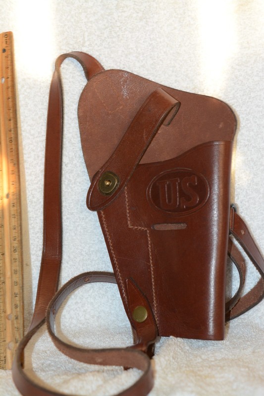 Military. US Army  Leather Under Arm Holster (For Colt 1911 .45 Pistol )