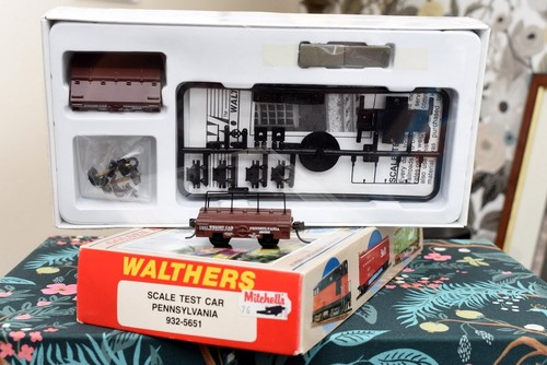 HO-Walthers 932-5651 Lote de 2 PRR Pennsylvania RR Escala Coche de Prueba Un Kit Sellado | Zustand: New