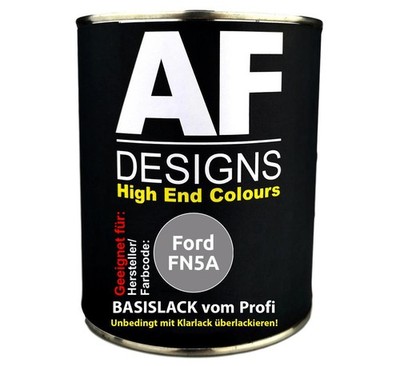 250ML Autolack für Ford FN5A Grey Matter Basislack spritzfertig