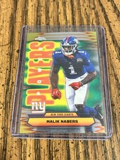 2025 Topps Chrome Malik Nabers Power Players Insert #PP-25 Giants