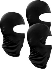 3 Pieces Balaclava Face Mask Outdoor Cycling Headgear Motorcycle Face Masks for