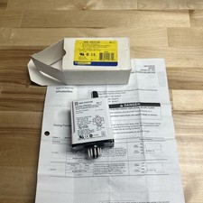 NEW SQUARE D 10A 240V 1/2HP-NO 1/3HP-NC@120/240V  TIMING RELAY 9050 JCK41V20