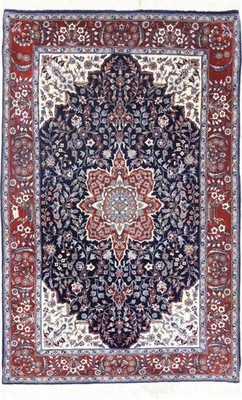 Royal China Isfahan Design Handgeknüpfter Teppich Orientteppich 203 x 125 cm