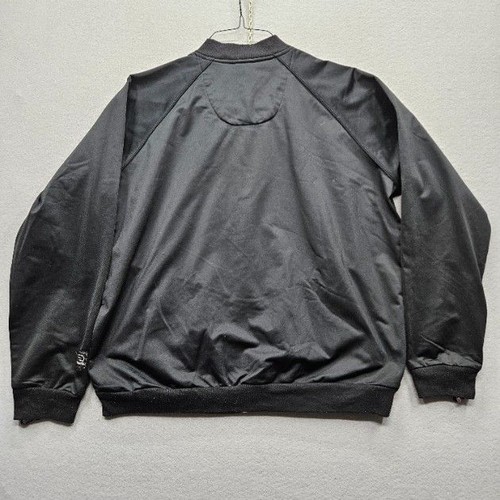 Sessions Men's Size Large Black Zip-Up Jacket Raglan Sleeves Casual - Picture 11 of 12