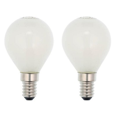 VITO E14 LED Filamentlampe G45 4W 424lm 2700K 240V 45mm 2 Stück