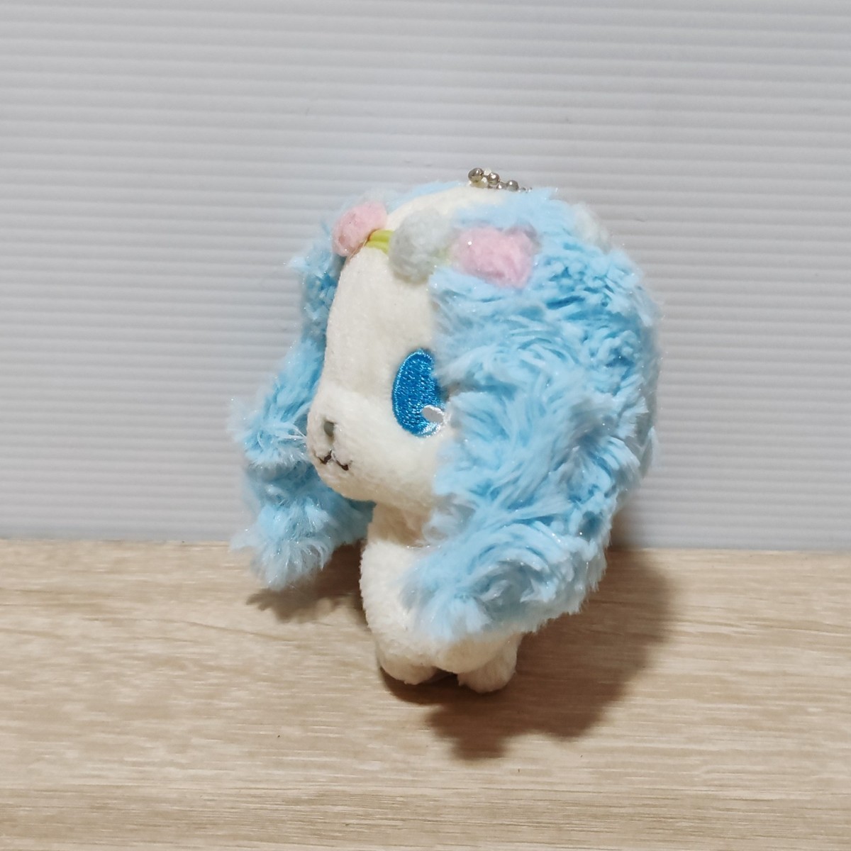 Jewelpet Sapphire Sitting Plush Toy keychain Doll Sanrio Sega
