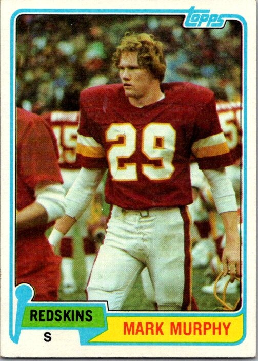 1981 Topps #104 Mark Murphy