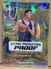 Yao Ming 2025 Leaf Signature Series Classic Art The Farmhouse Lava Prizm 1/1 SP