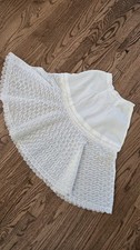 Vintage Girls 1950's Lace Petticoat Needs Zip Or Button Installed Very Good