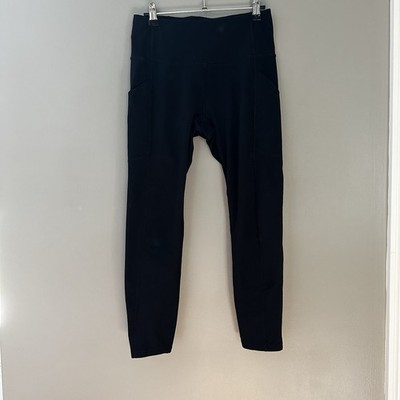 Layer 8 Black Leggings With Side Pockets Small