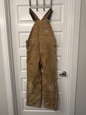 32 x 32 Men s Carhartt Lined Overalls