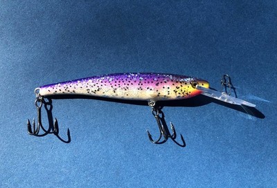 NEW RAPALA MINNOW RAP MR-11 Custom 11cm PD Purpledescent w/ glitter 4 1/4'' inch