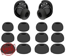 Bose QuietComfort Earbuds Replacement Silicone Ear Tips 6 Pairs Black
