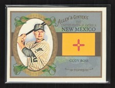 2008 Topps Allen & Ginter #US31 Cody Ross United States Florida Marlins