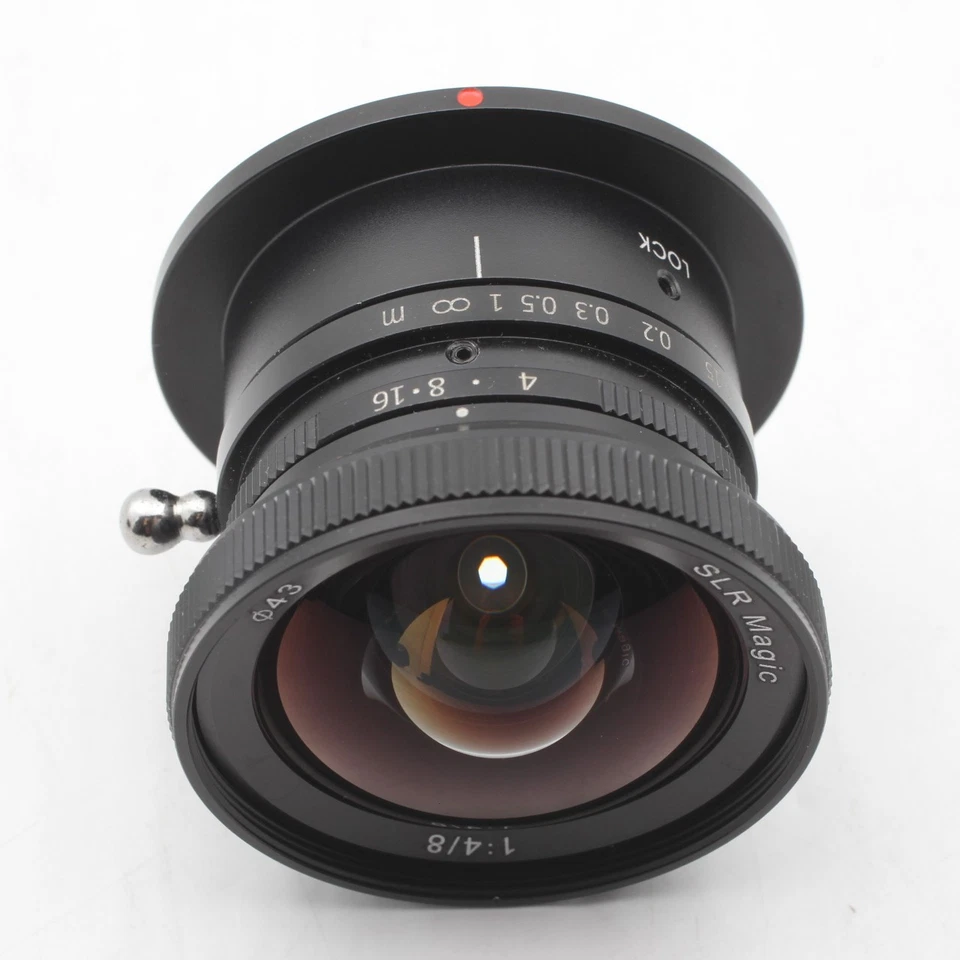 【NEARMINT】SLR Magic 8mm f/4 Ultra-Wide Angle Interchangeable Lens for M4/3 - Image 2 of 4