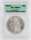 1883-O Morgan Silver Dollar ICG MS64 S$1 New Orleans Minted No Reserve