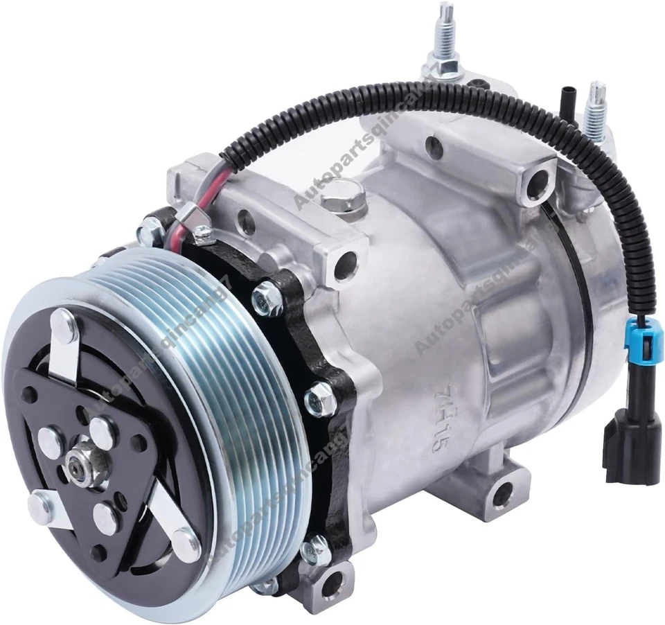 SD7H15 A/C Compressor 3582435C1 for International Navistar - Image 2 of 4