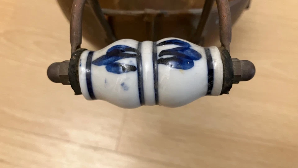 Copper & Brass mini Coal Scuttle planter - Image 4 of 4