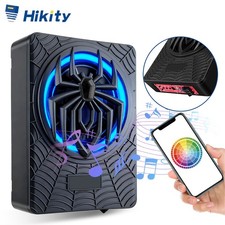 1200W Auto Subwoofer Untersitz Aktiv Bassbox mit Kabelset KFZ Lautsprecher Audio