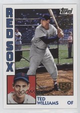 2019 Update 1984 Topps Baseball 150th Anniversary 73/150 Ted Williams HOF 0a6