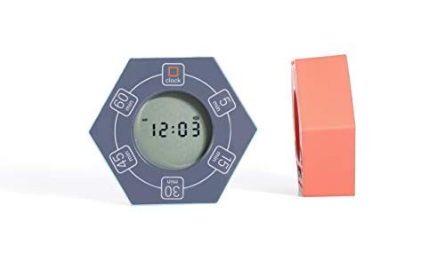 Home & Office Timer with Clock, 5,15, 30, 45, 60 Minute Preset Countdown Time... - Picture 8 of 9