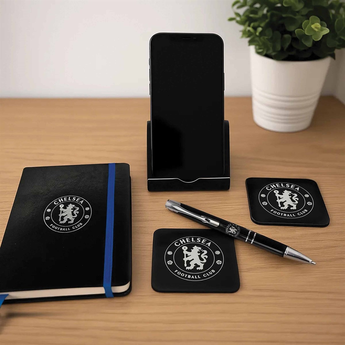Chelsea FC Home Office Set, Stationery, Lined Pages, Sports, Gift