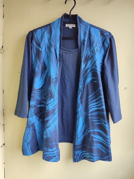 Women Fay Louise Sweater Blue 40 / L / 48