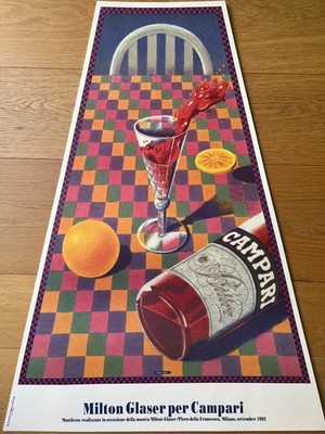 Glaser Milton Trapezium Bitter Poster Vintage 70x100 Angebot