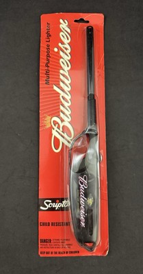 Vintage 2003 Scripto Budweiser Multi-Purpose Lighter HC12B