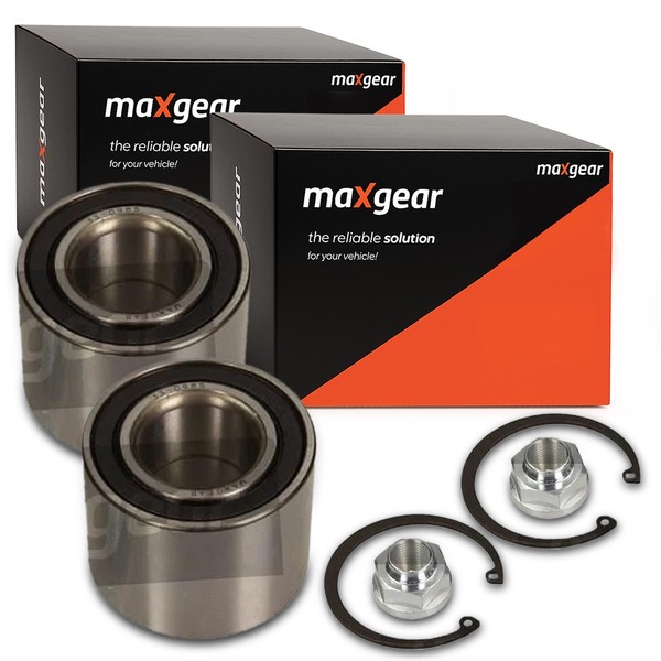 2X Maxgear Radlagersatz Passend FüR Suzuki Splash EX Swift MZ EZ Opel Agila H08-image