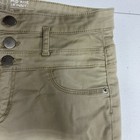 NOBO Women/Junior Size 11 Mid Rise Skinny Tan Khaki Stretch 3-Button Jeans — photo 5