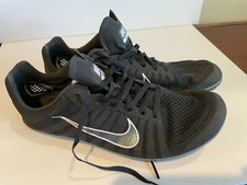 Nike Zoom D Track Spikes Shoes Black   819164-003 Size 8 Barely Used 