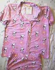 MUNKI MUNKI "SNOOPY PEANUTS" 2-PIECE Matching Women's Pajama Set -EXTRA LARGE