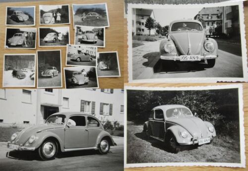 Sammlung 11 Fotos Volkswagen VW Brezel Käfer / Oldtimer - Bild 1 von 9