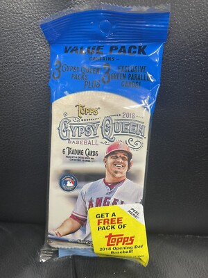 2018 Topps Gypsy Queen Baseball Value Pack..
