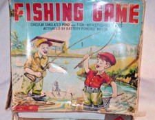 CRAGSTAN FISHING GAME BATTERY TOY JAPAN BOXED WORKS