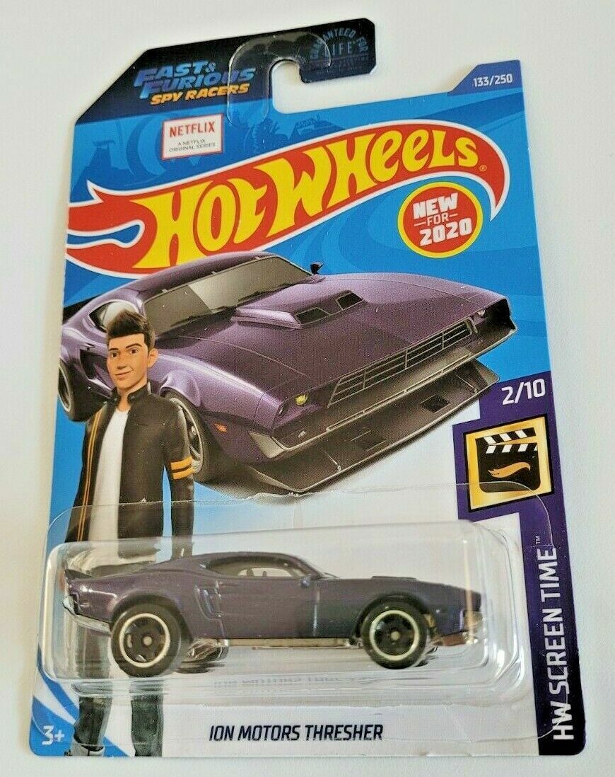 Hot Wheels Ion Motors Thresher Purple #133 133/250 2020 HW Screen Time 2/10