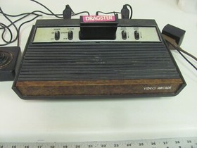 Sears Atari 2600 Tele-Games with 2 Controllers 637.75005 TESTED WORKING!