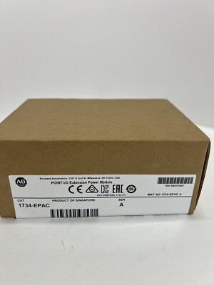 Allen Bradley 1734-EPAC SER A Point I/O Extension Power Module New Factory Seal