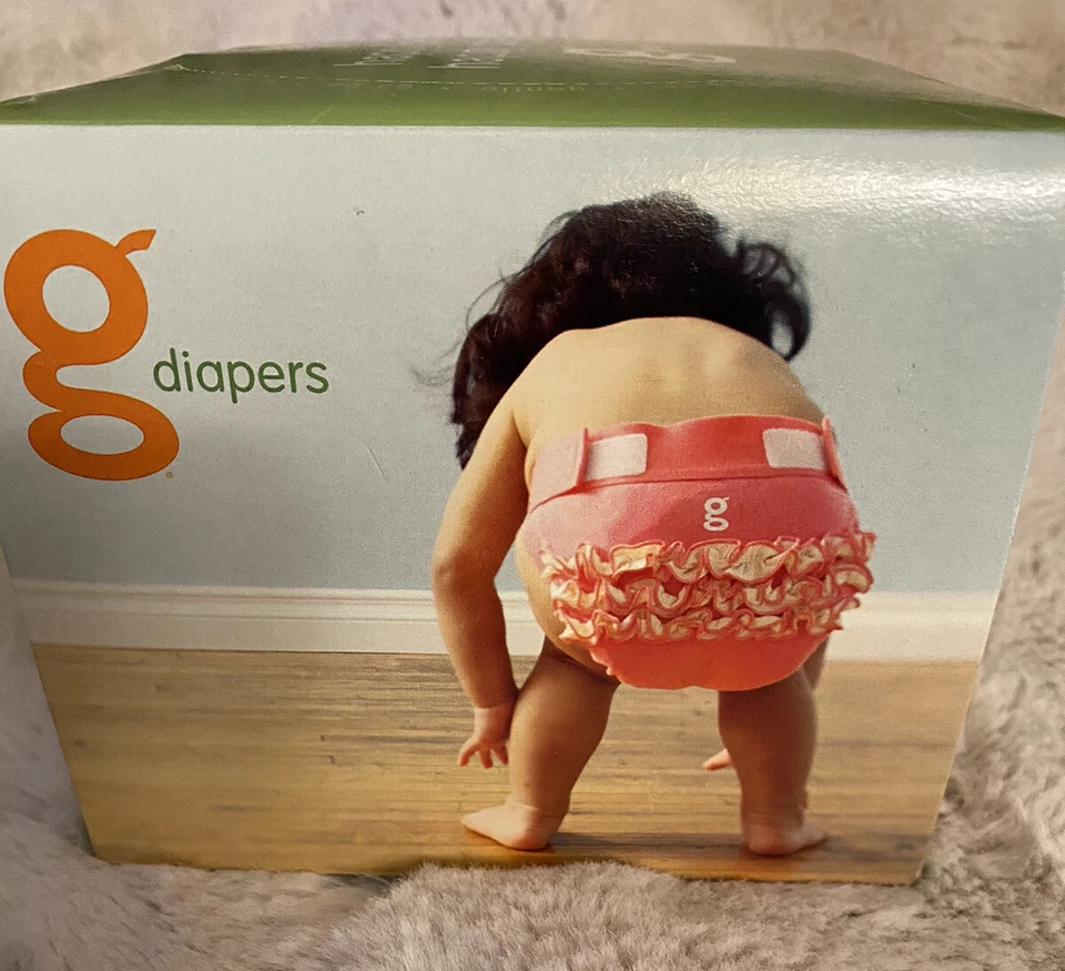 NUEVO gDiapers Caja De 105 Caja De Forros De Tela Sin Abrir Foto 2 de 4