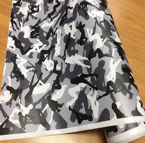 Camo Vinyl Wrap Stickers Camouflage Decal Film Car Moto Bike Truck Van Stickers - Picture 36 of 42